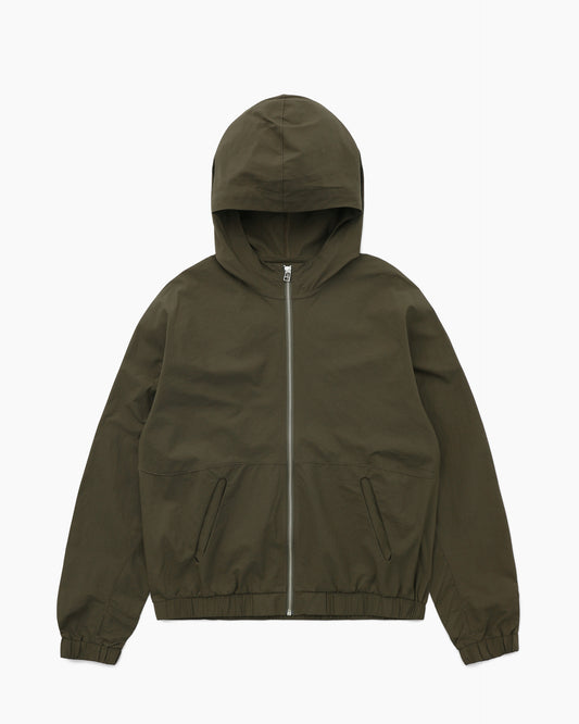 Taslan Nylon Jacket Moss
