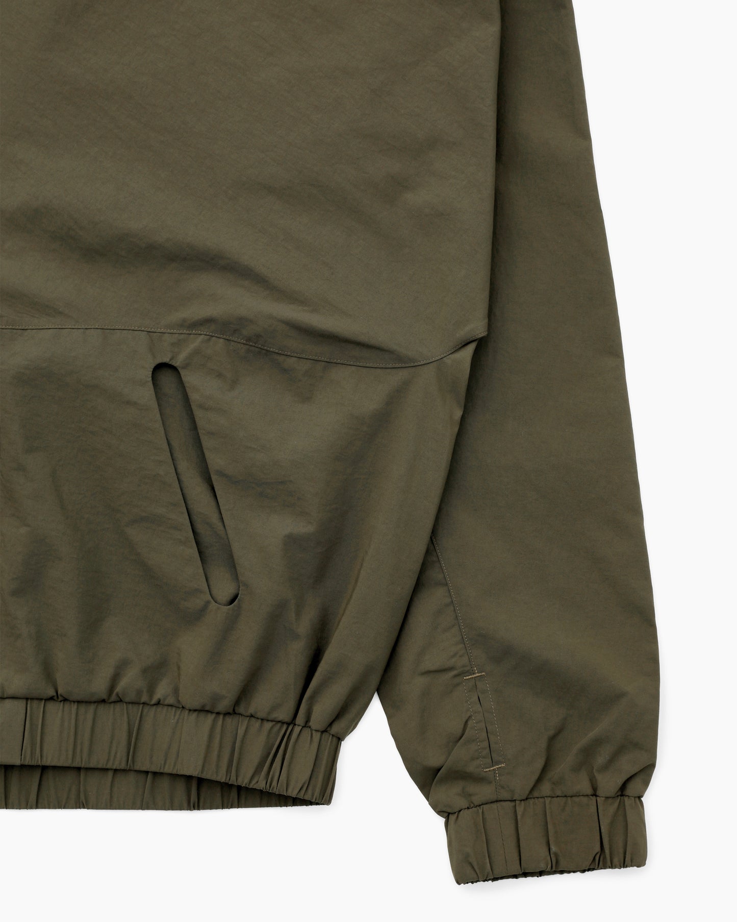 Taslan Nylon Jacket Moss