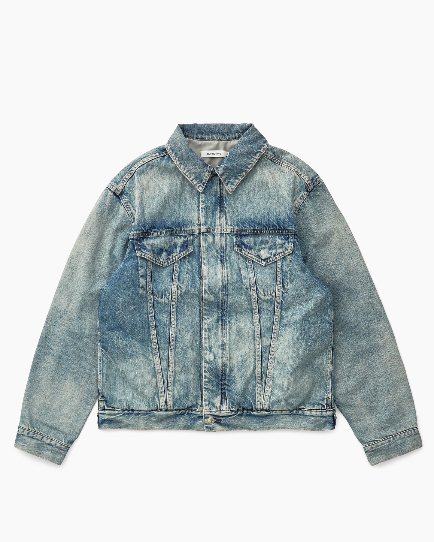 Trucker Blouson Cotton 11.5oz Denim VW Light With Windstopper® Indigo