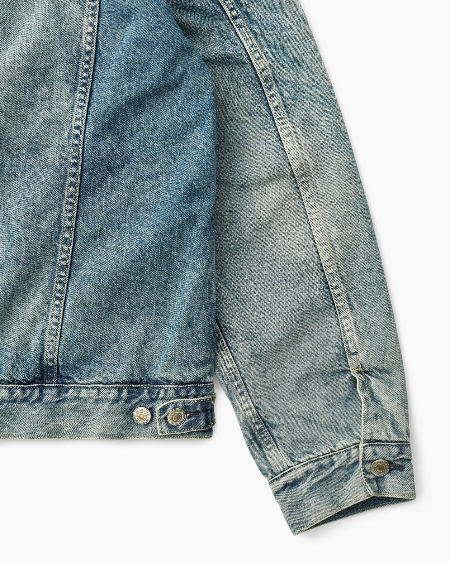 Trucker Blouson Cotton 11.5oz Denim VW Light With Windstopper® Indigo