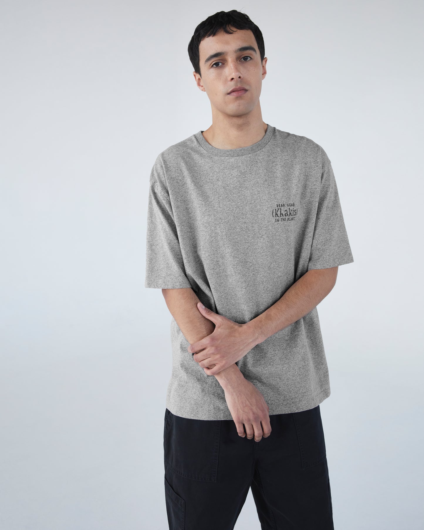 T.W Drawing S/S Tee Grey
