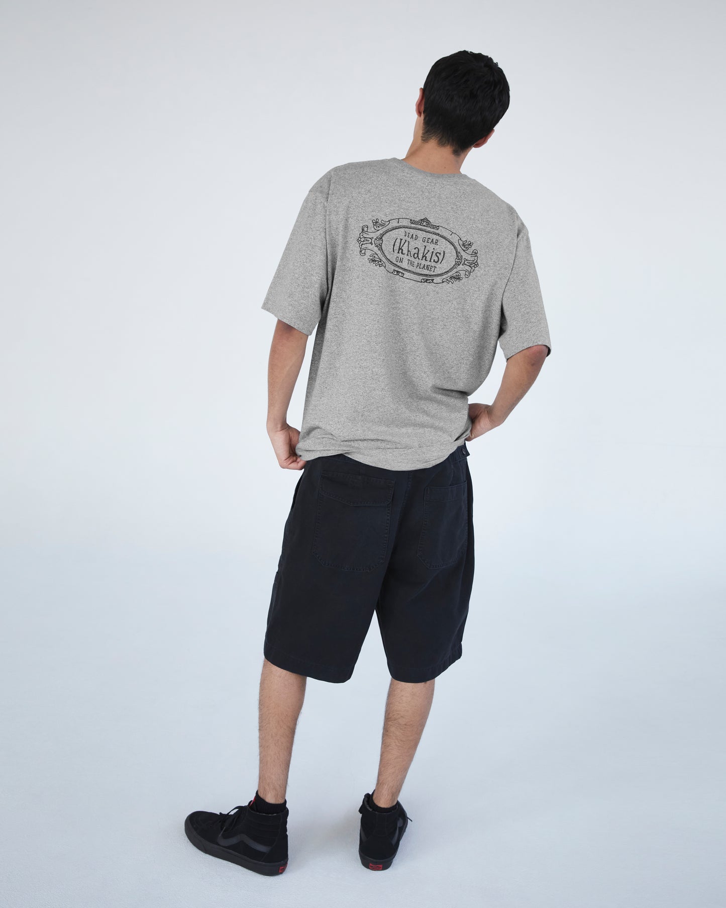 T.W Drawing S/S Tee Grey