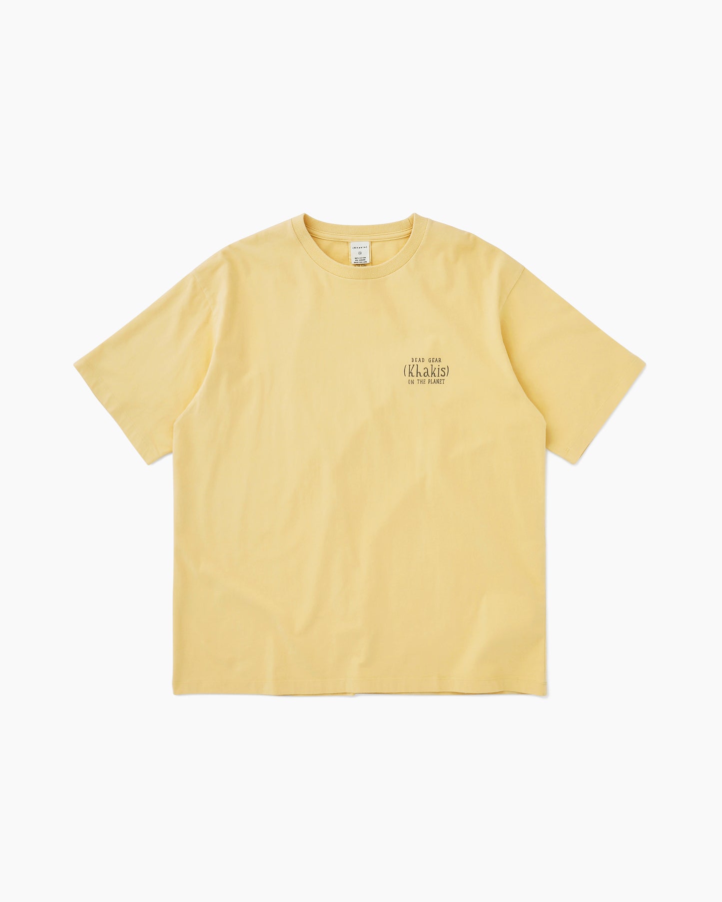 T.W Drawing S/S Tee Yellow