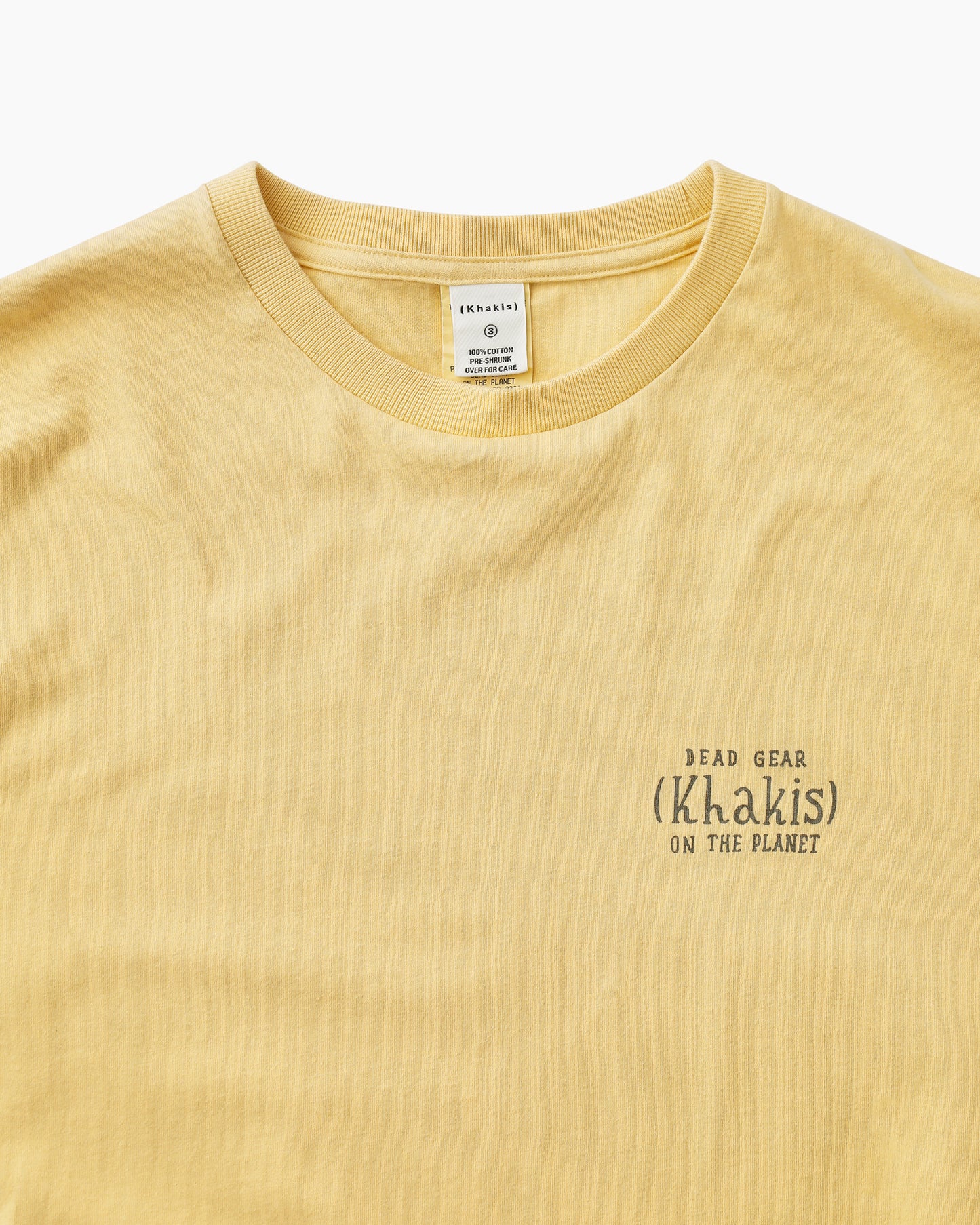 T.W Drawing S/S Tee Yellow
