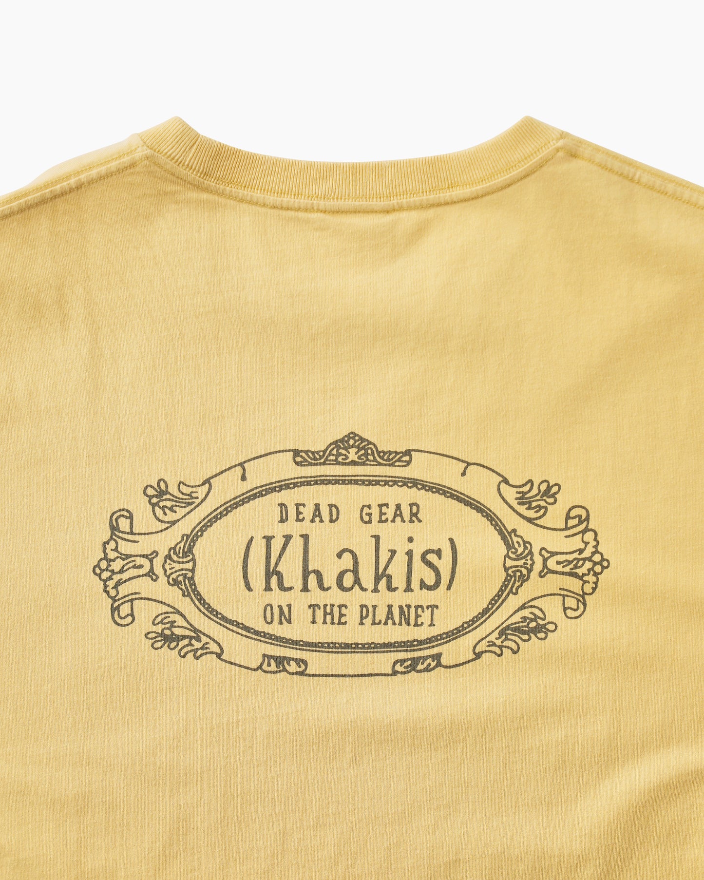 T.W Drawing S/S Tee Yellow