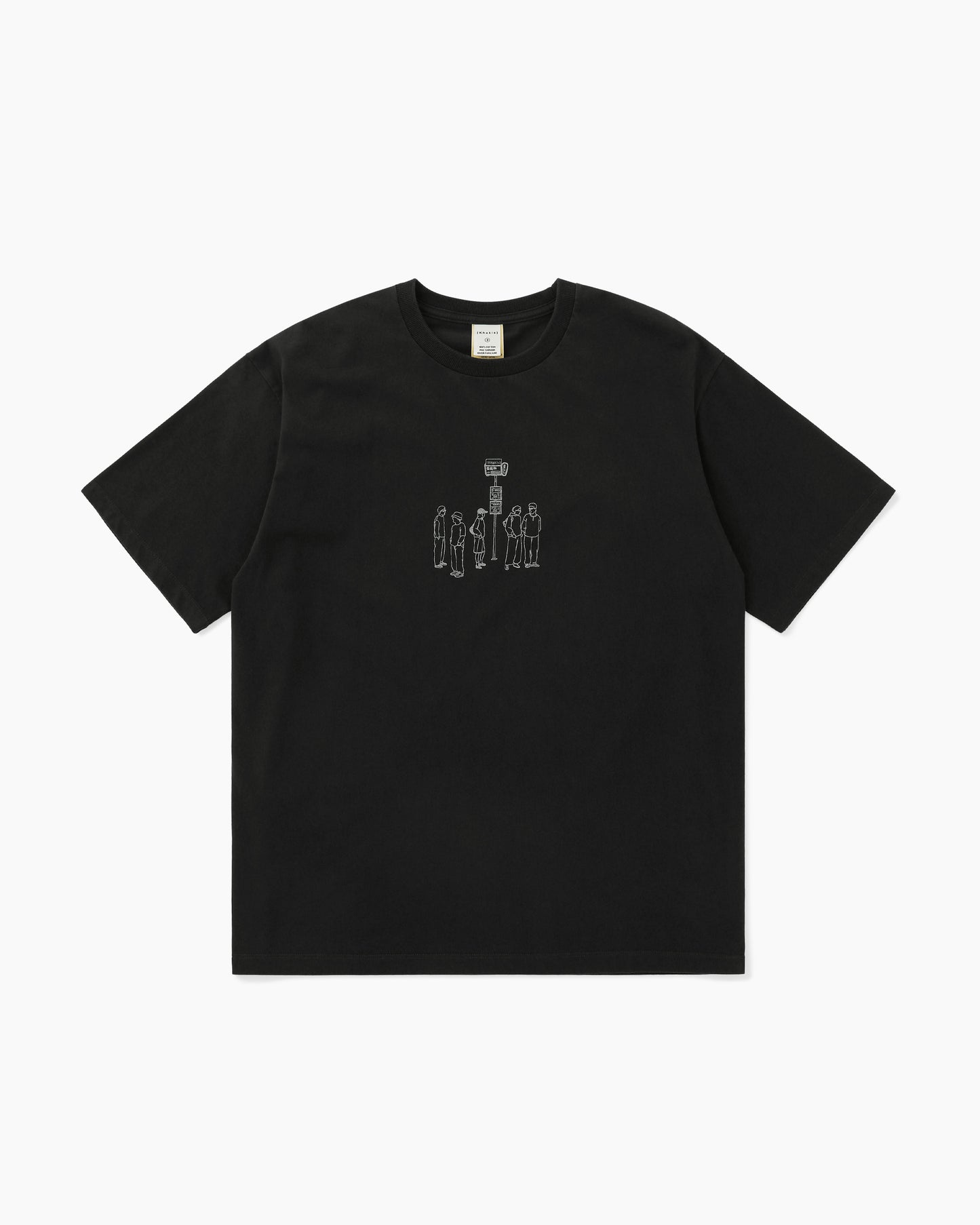 T.W Paris S/S Tee Black