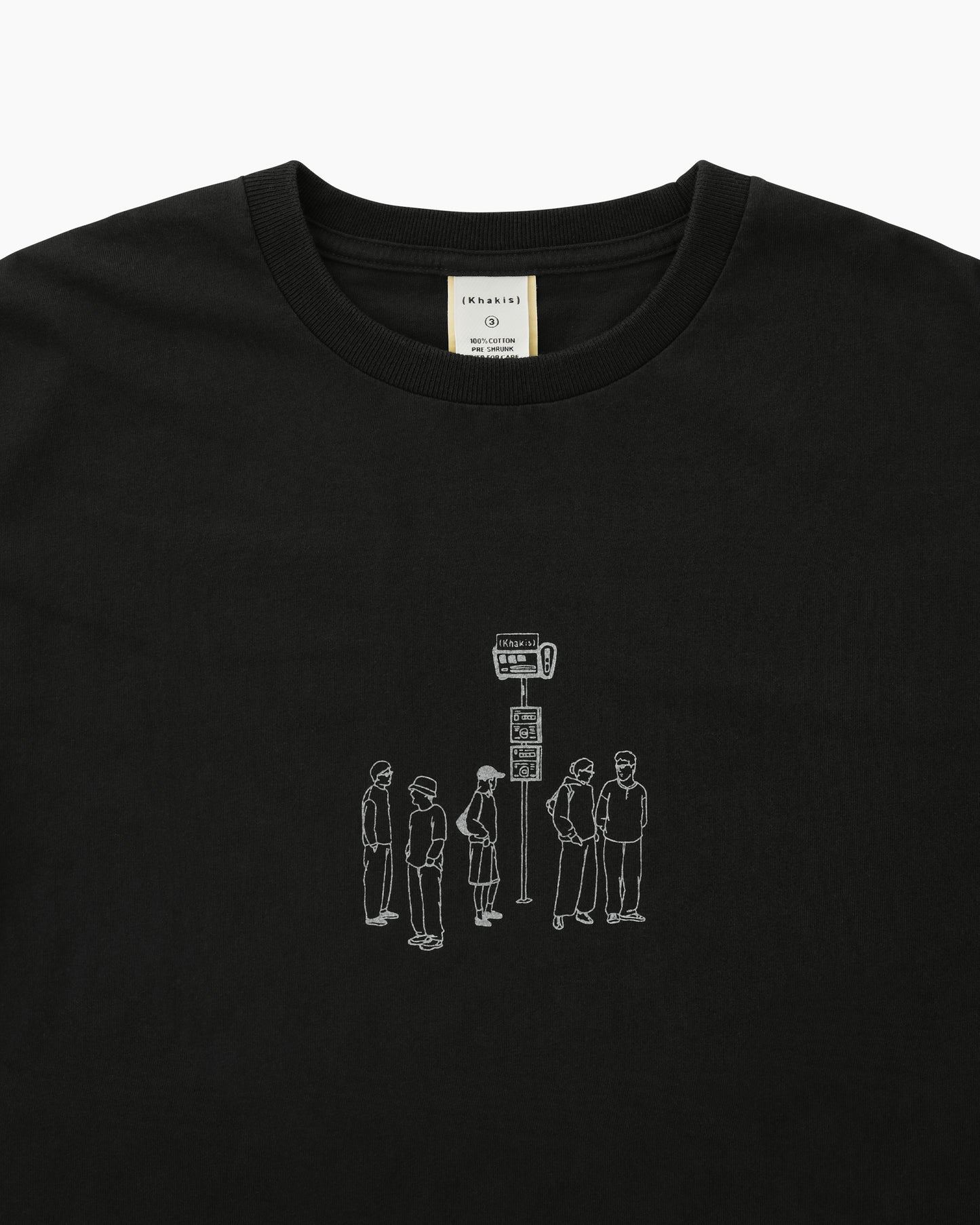 T.W Paris S/S Tee Black
