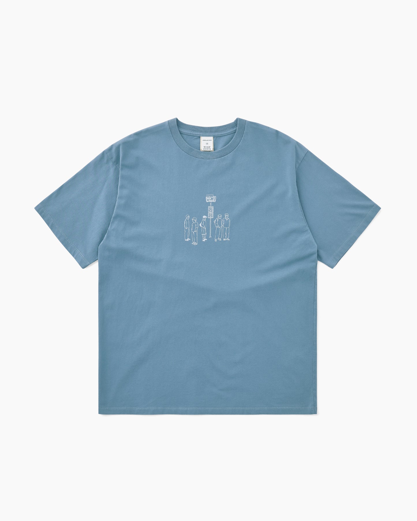 T.W Paris S/S Tee Blue
