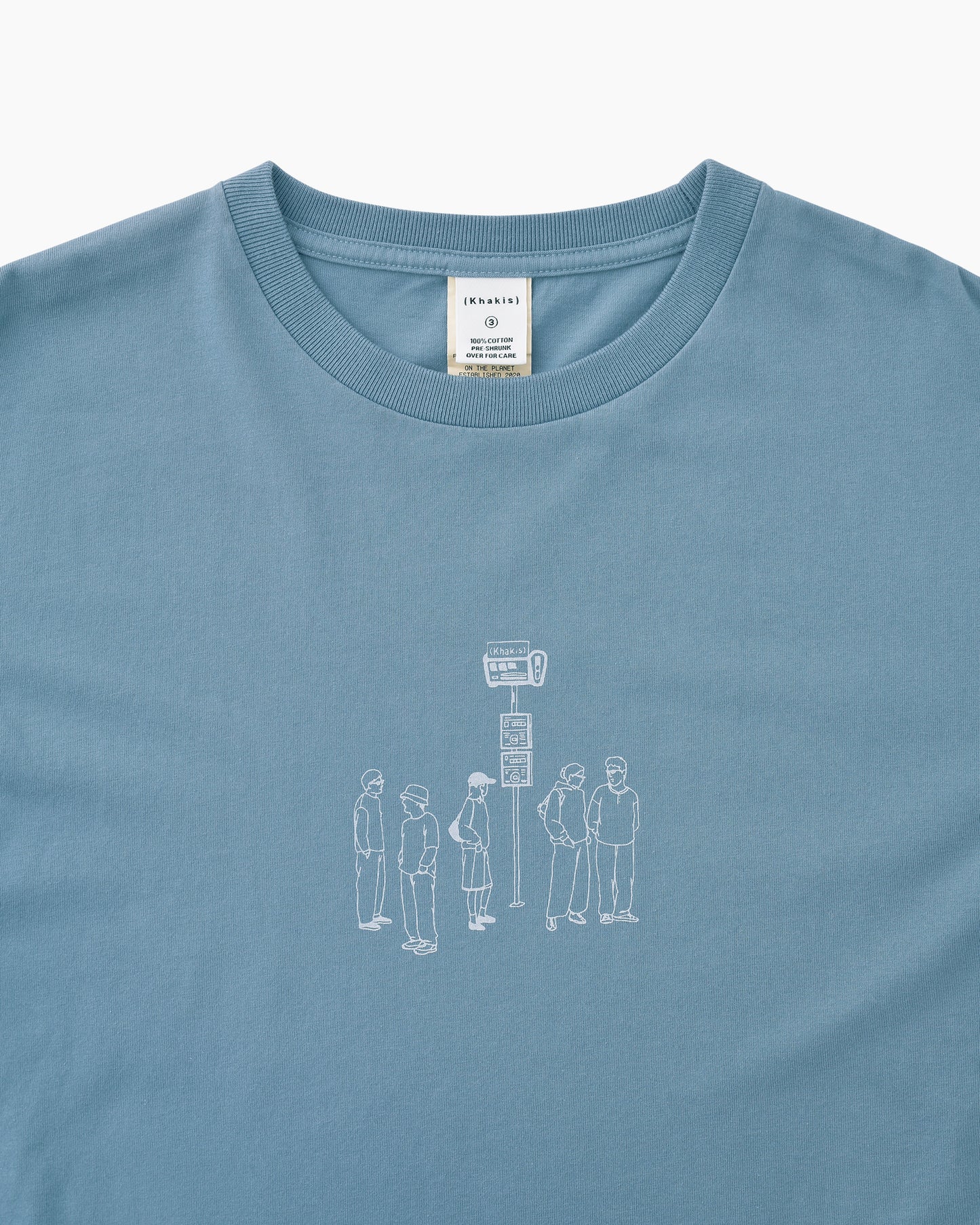 T.W Paris S/S Tee Blue