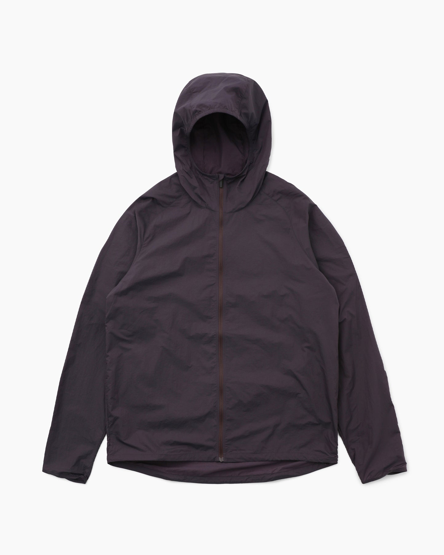 Ultralight Nylon Wind Jacket Deep Brown