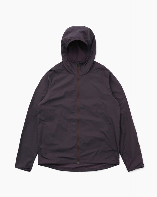 Ultralight Nylon Wind Jacket Deep Brown