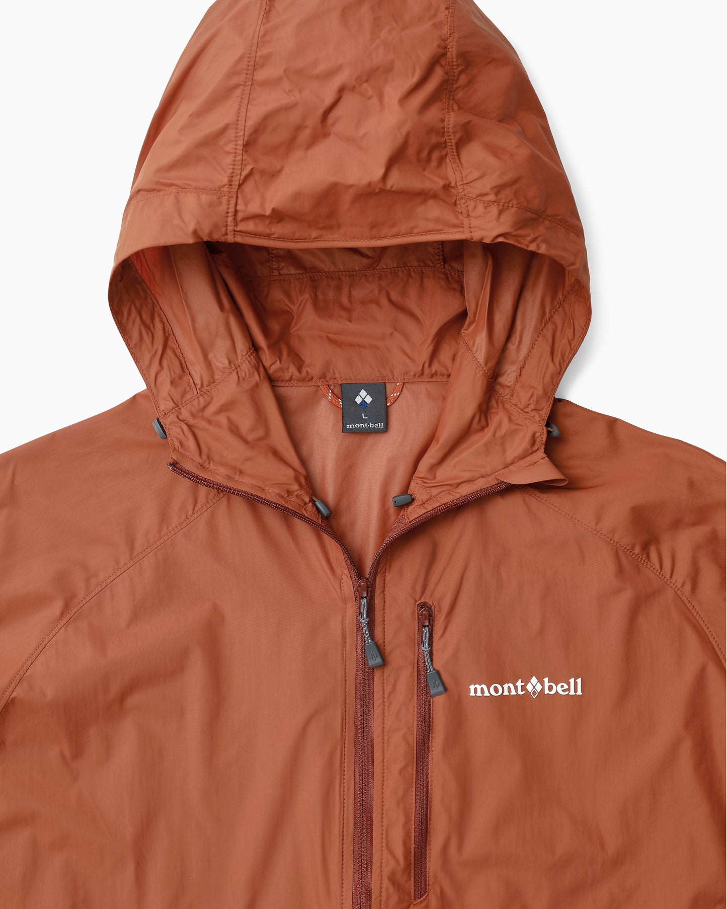 Wind Blast Hooded Jacket Men's Orange