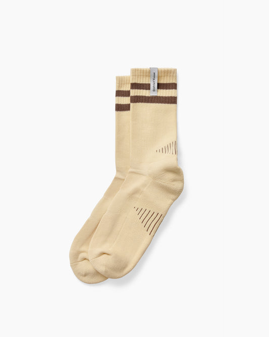 Zonal Organic Cotton Socks Sand-Brown